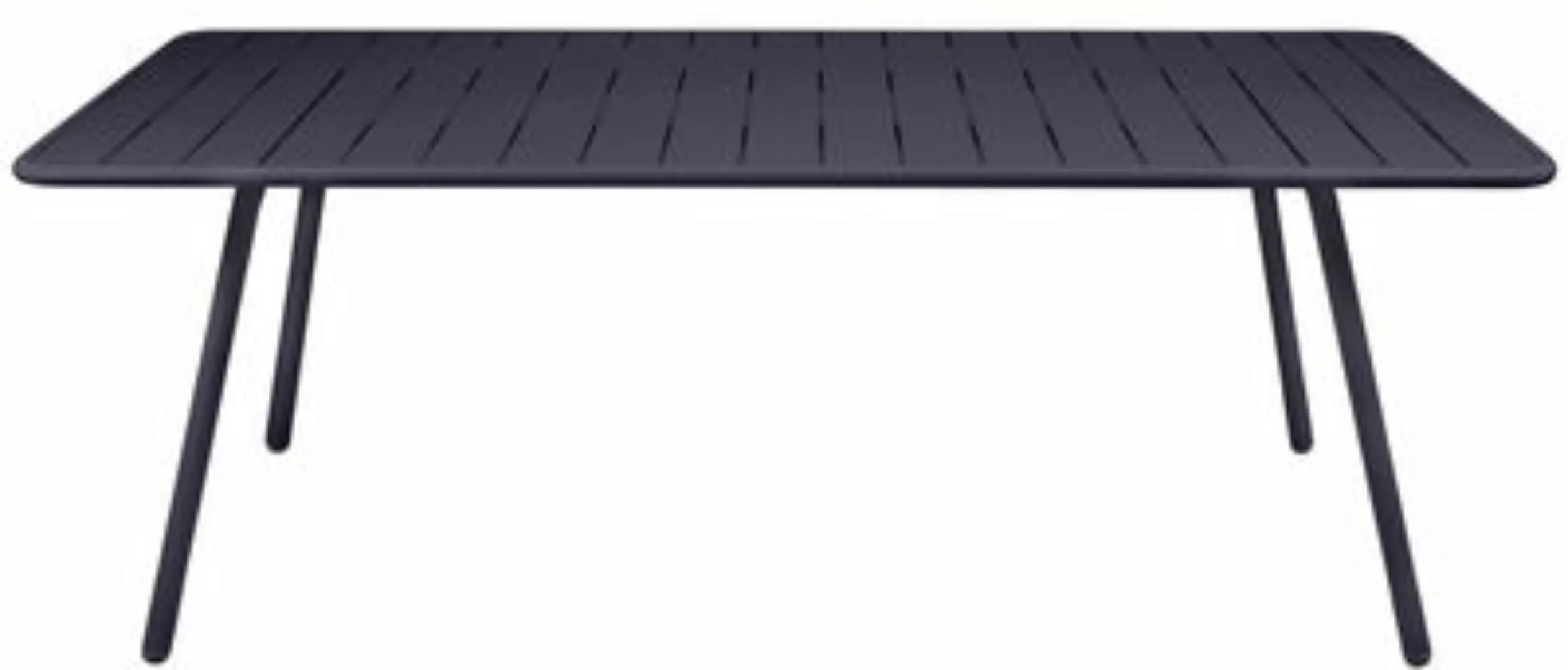 Luxembourg Tisch 207x100 cm Gewittergrau günstig online kaufen