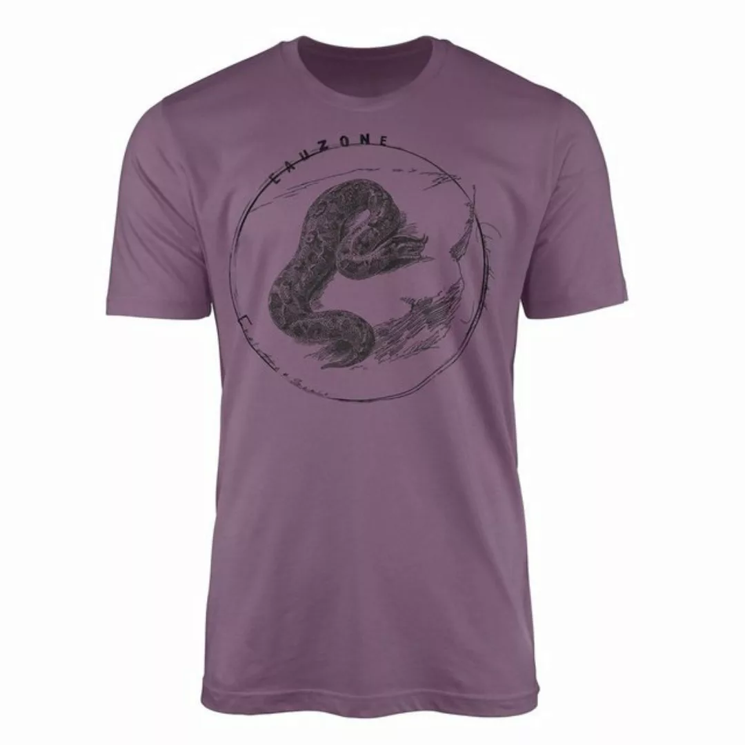 Sinus Art T-Shirt Evolution Herren T-Shirt Nashornviper günstig online kaufen