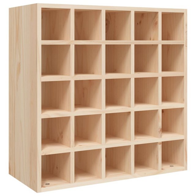 vidaXL Barschrank Weinregal 56x25x56 cm Massivholz Kiefer (1-St) günstig online kaufen