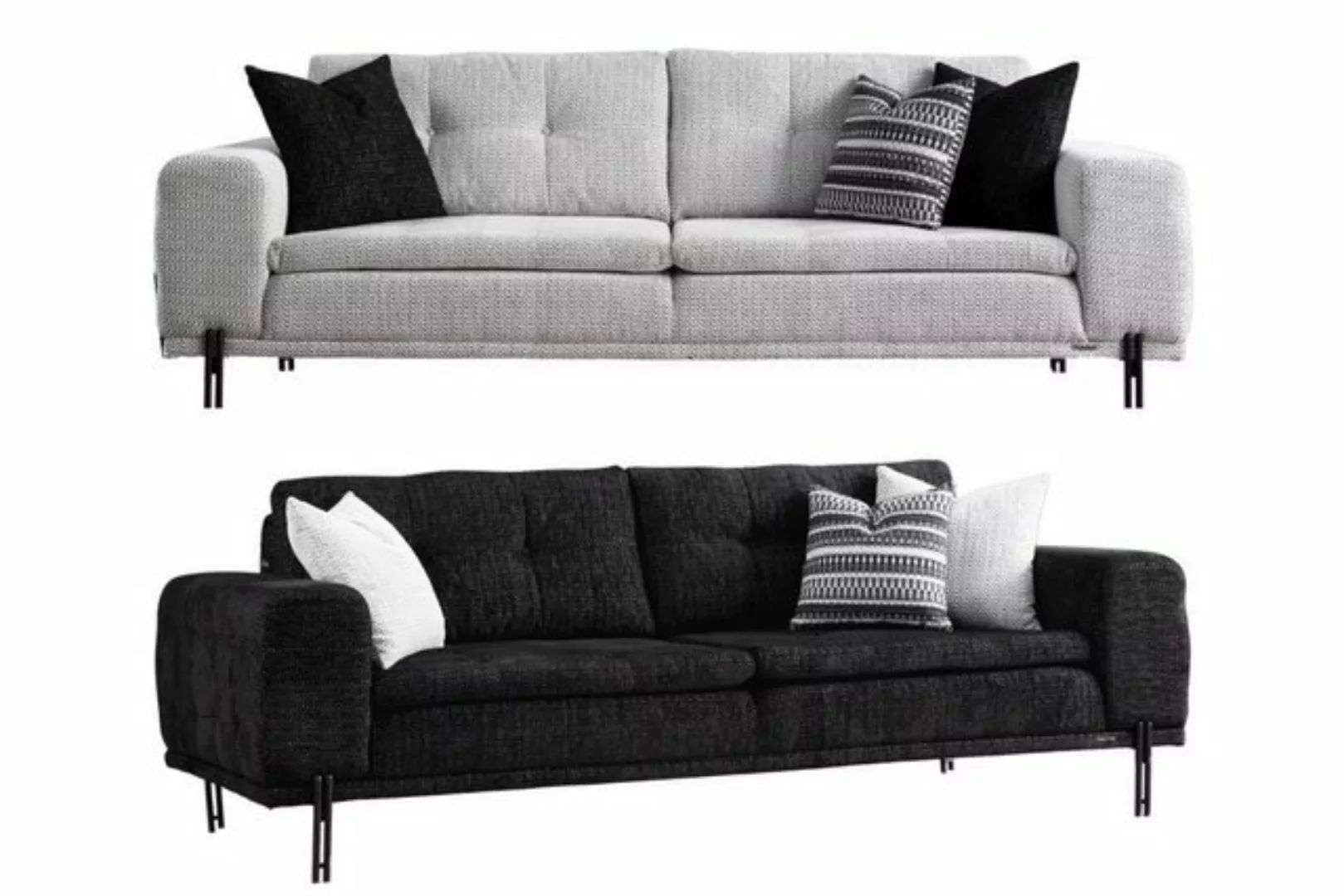 Villa Möbel Sofa Wall-Street, 1 Stk. 3-Sitzer, mit Relax-/Bettfunktion durc günstig online kaufen