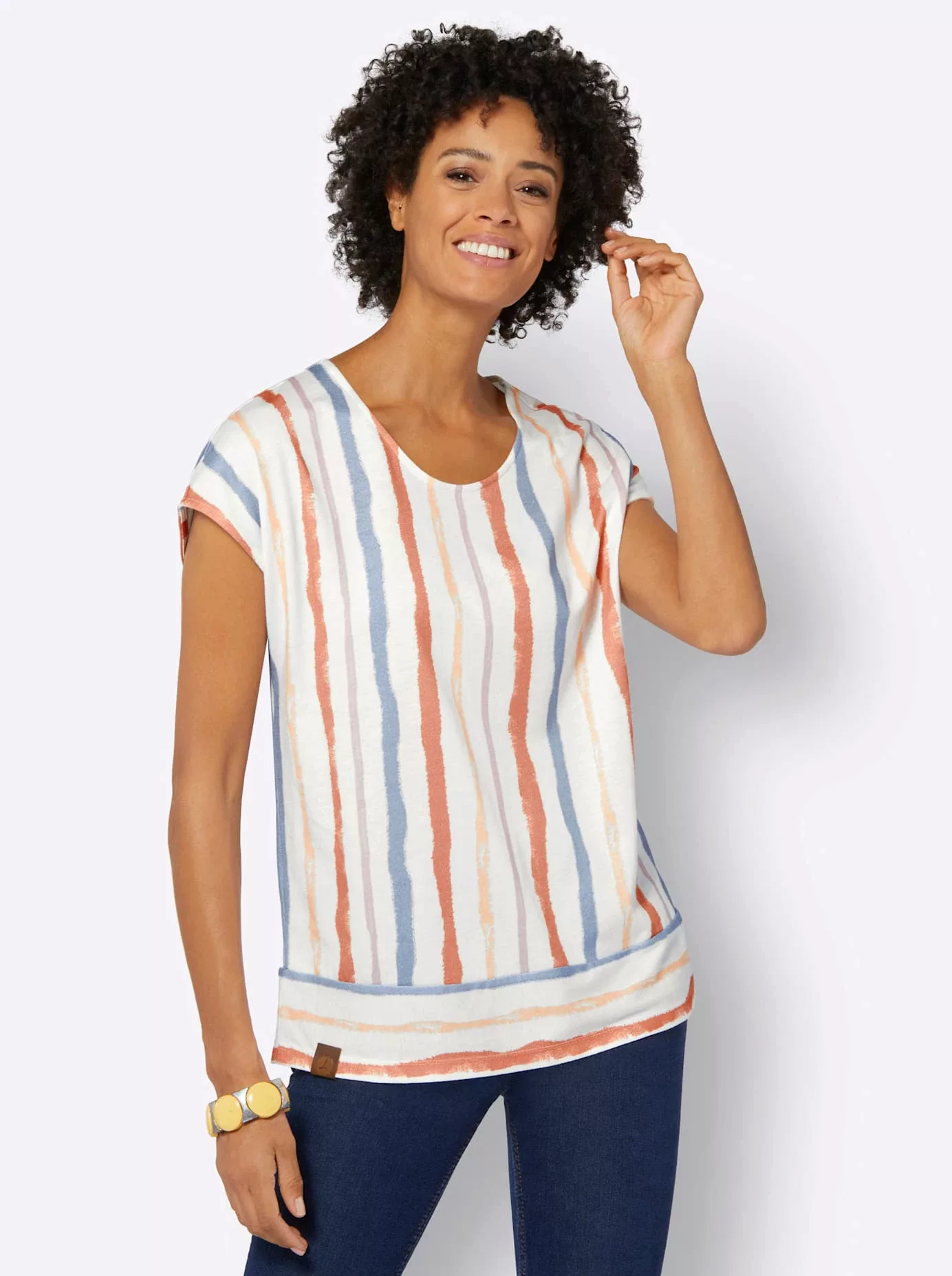 Casual Looks Rundhalsshirt "Shirt" günstig online kaufen