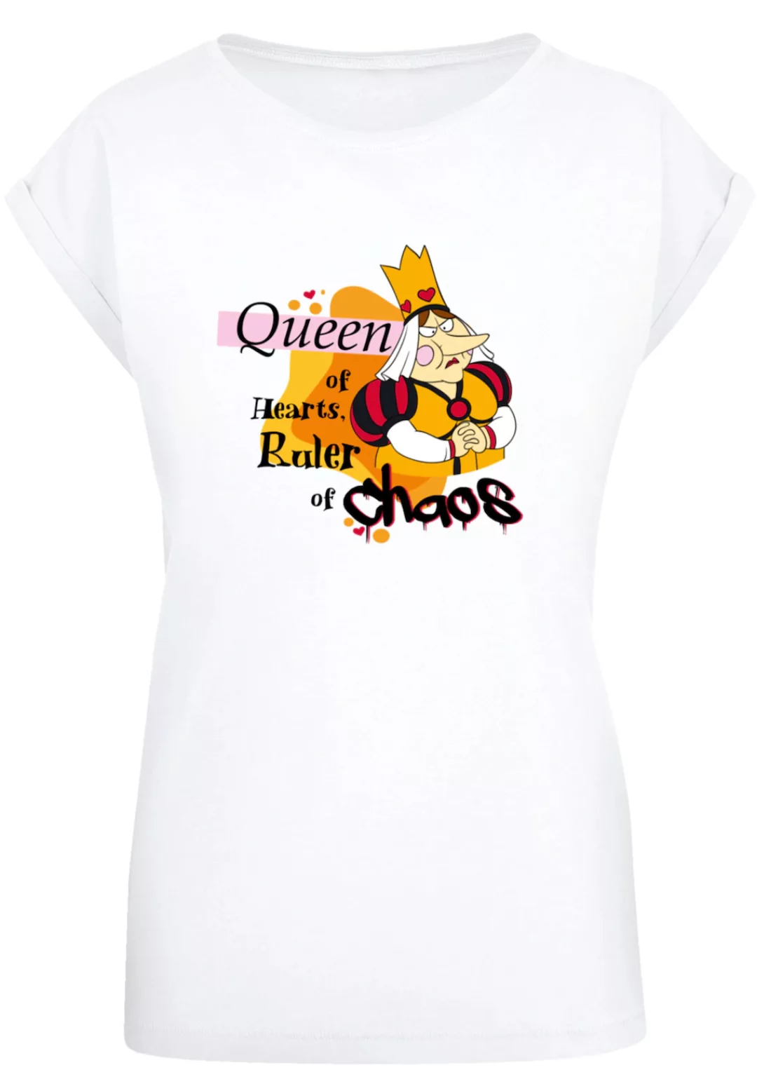 F4NT4STIC T-Shirt "Alice im Wunderland Queen Of Hearts", Retro, Heroes of C günstig online kaufen