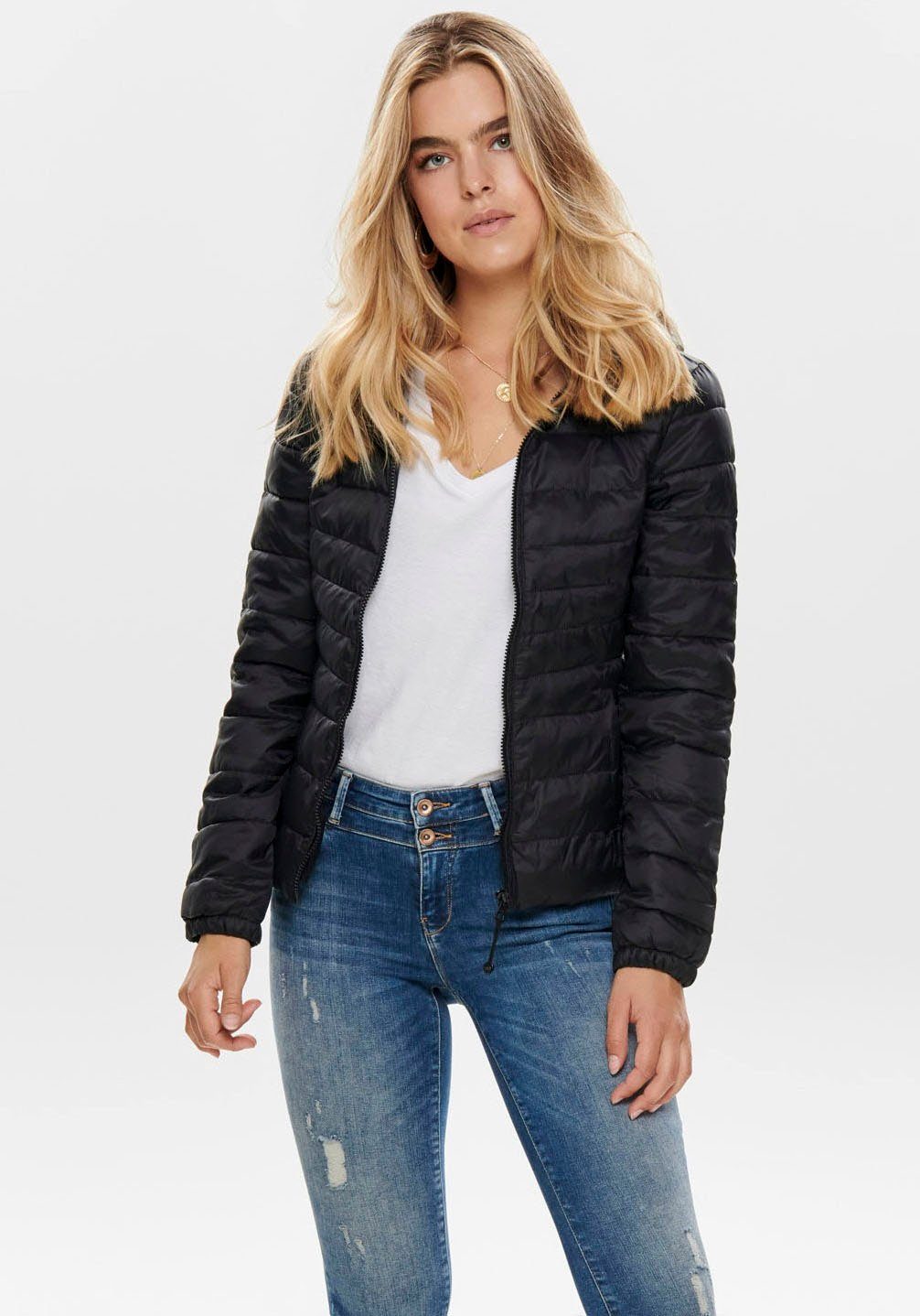 ONLY Steppjacke ONLTAHOE HOOD JACKET OTW günstig online kaufen