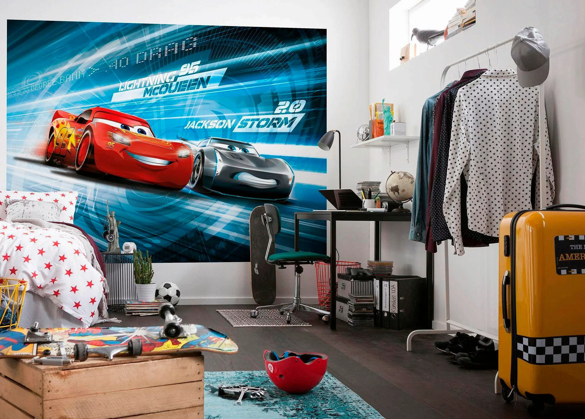 Komar Fototapete Cars3 Simulation 254 cm x 184 cm FSC® günstig online kaufen