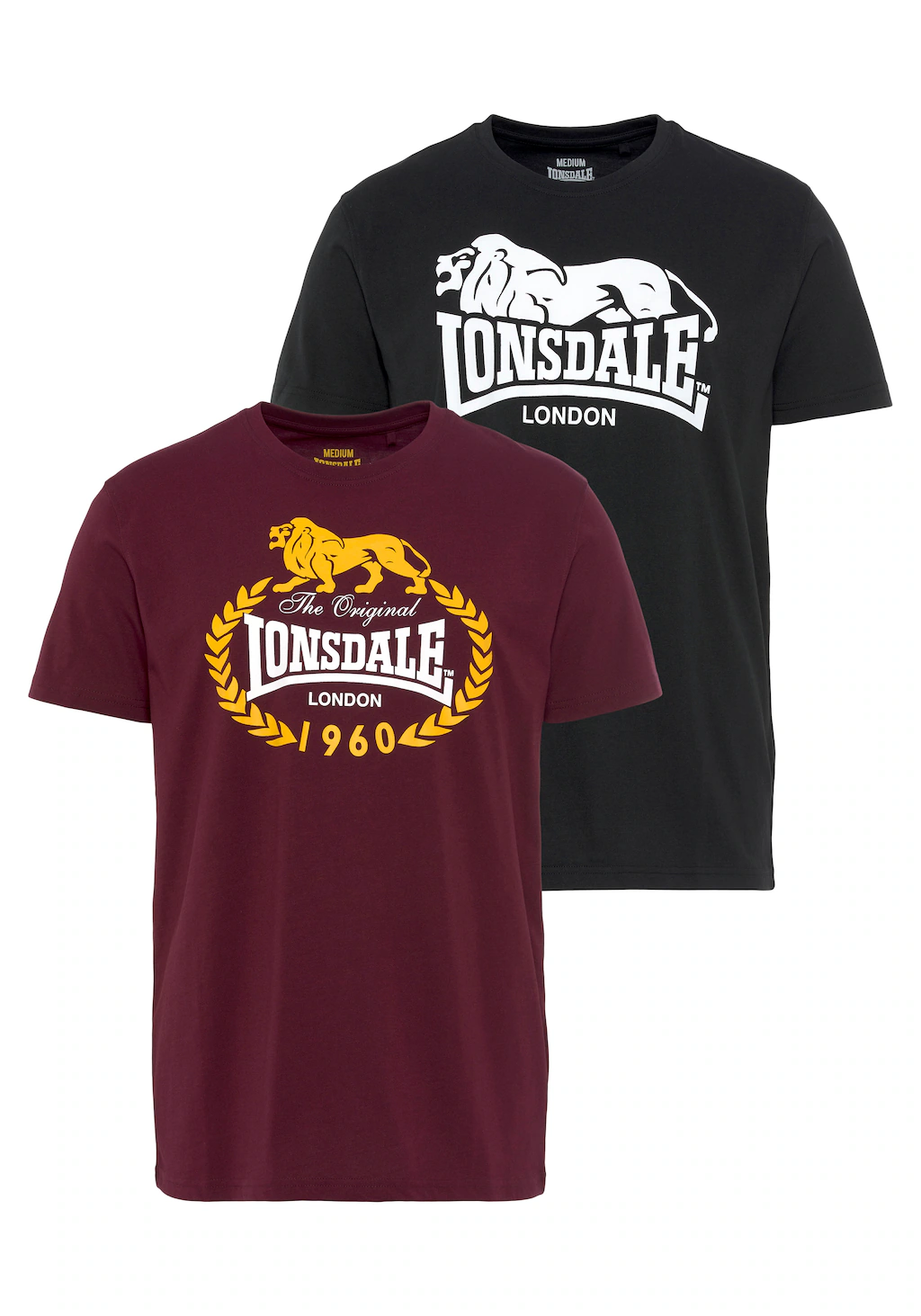 Lonsdale T-Shirt (Packung, 2-tlg., 2er-Pack) günstig online kaufen