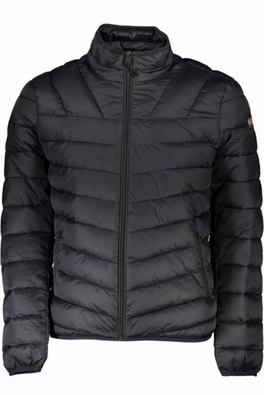 Napapijri Outdoorjacke Stylische Herrenjacke Schwarz mit Reißverschluss und günstig online kaufen