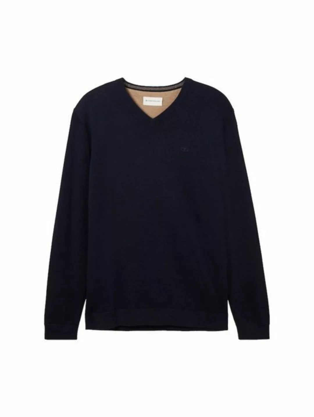 TOM TAILOR Sweatshirt Basic V-Neck Knit (1-tlg) günstig online kaufen