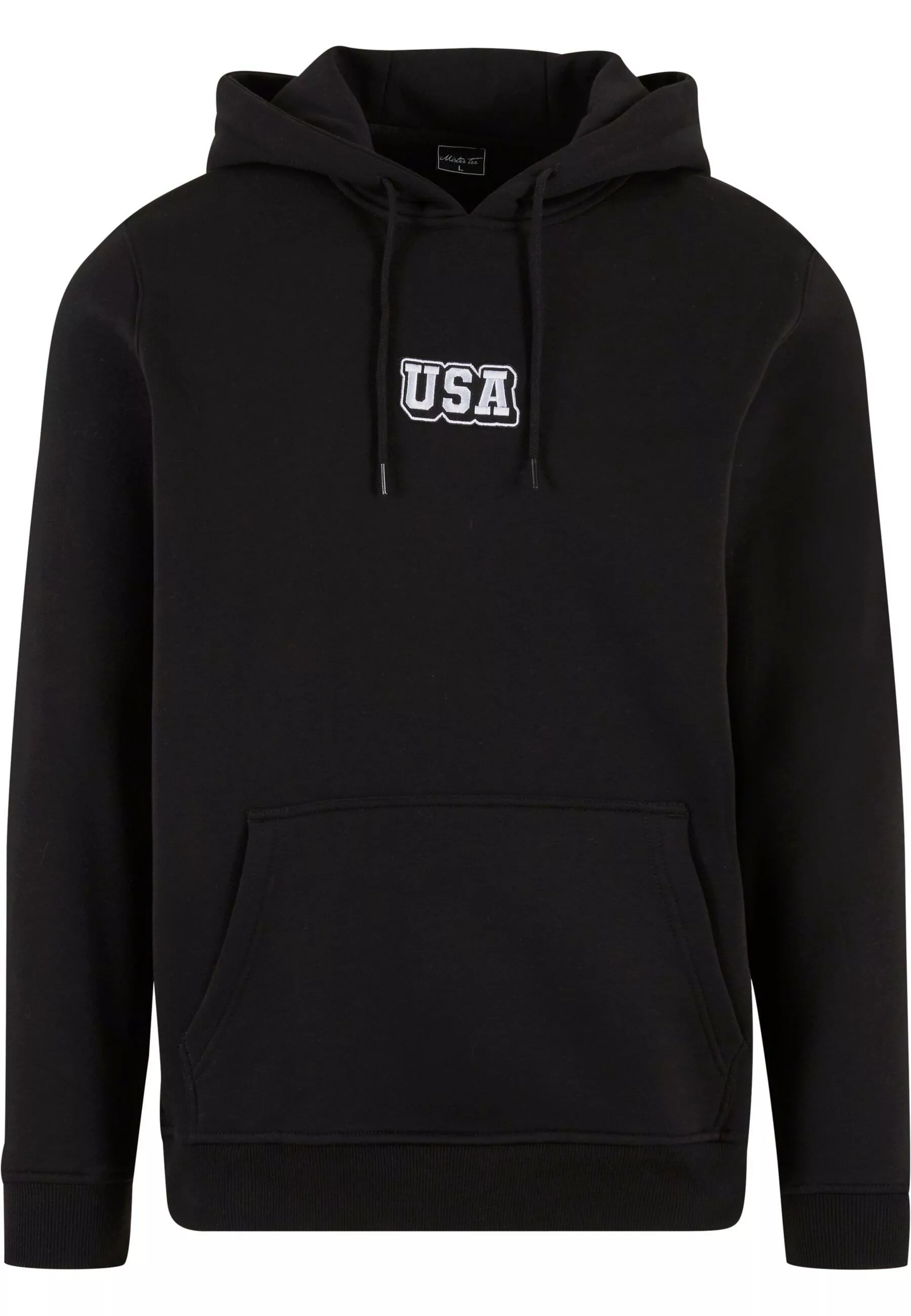 MisterTee Kapuzensweatshirt "MisterTee USA College Wording Patch Hoody", (1 günstig online kaufen