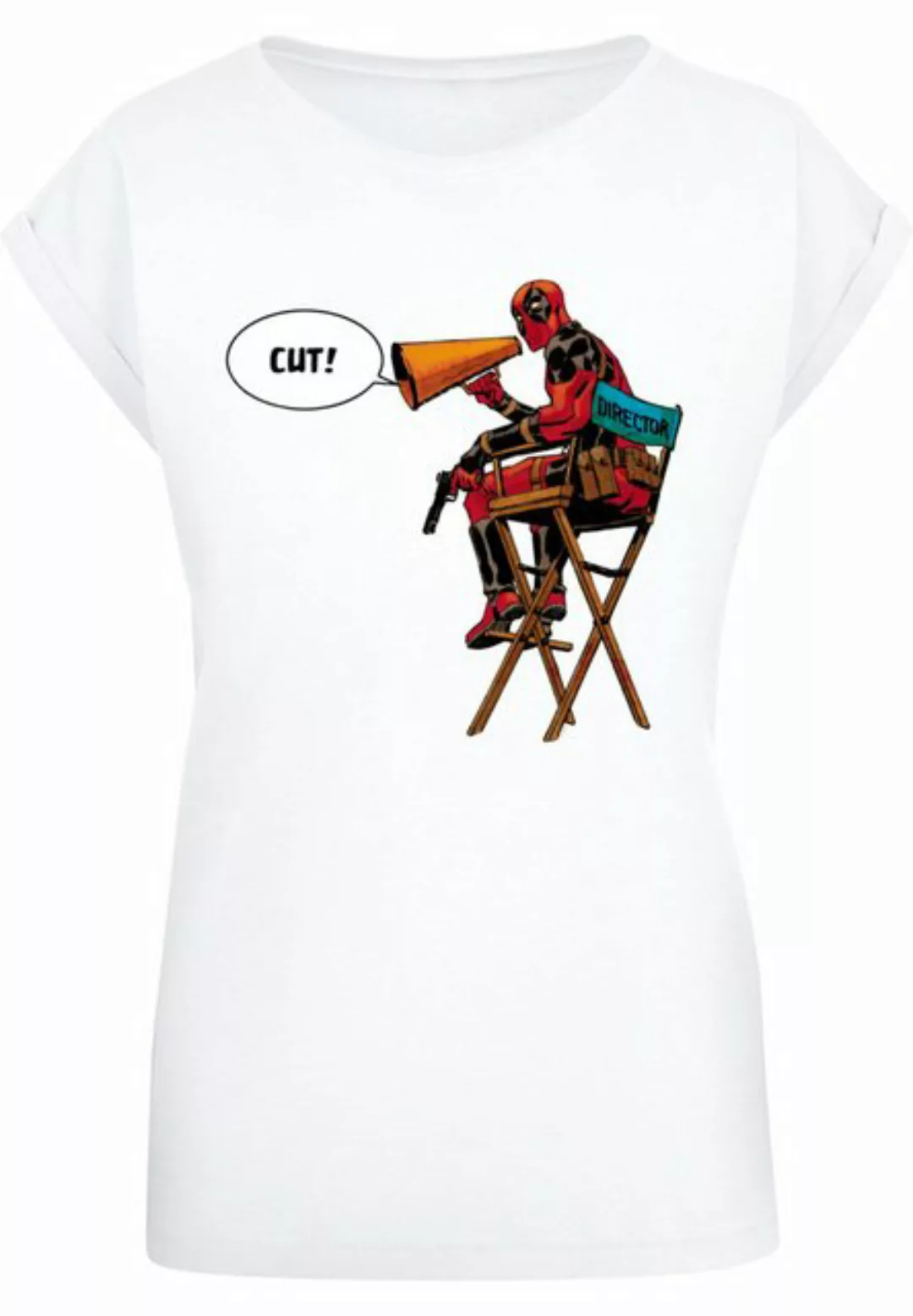 ABSOLUTE CULT T-Shirt ABSOLUTE CULT Damen Ladies Deadpool - Directors Chair günstig online kaufen