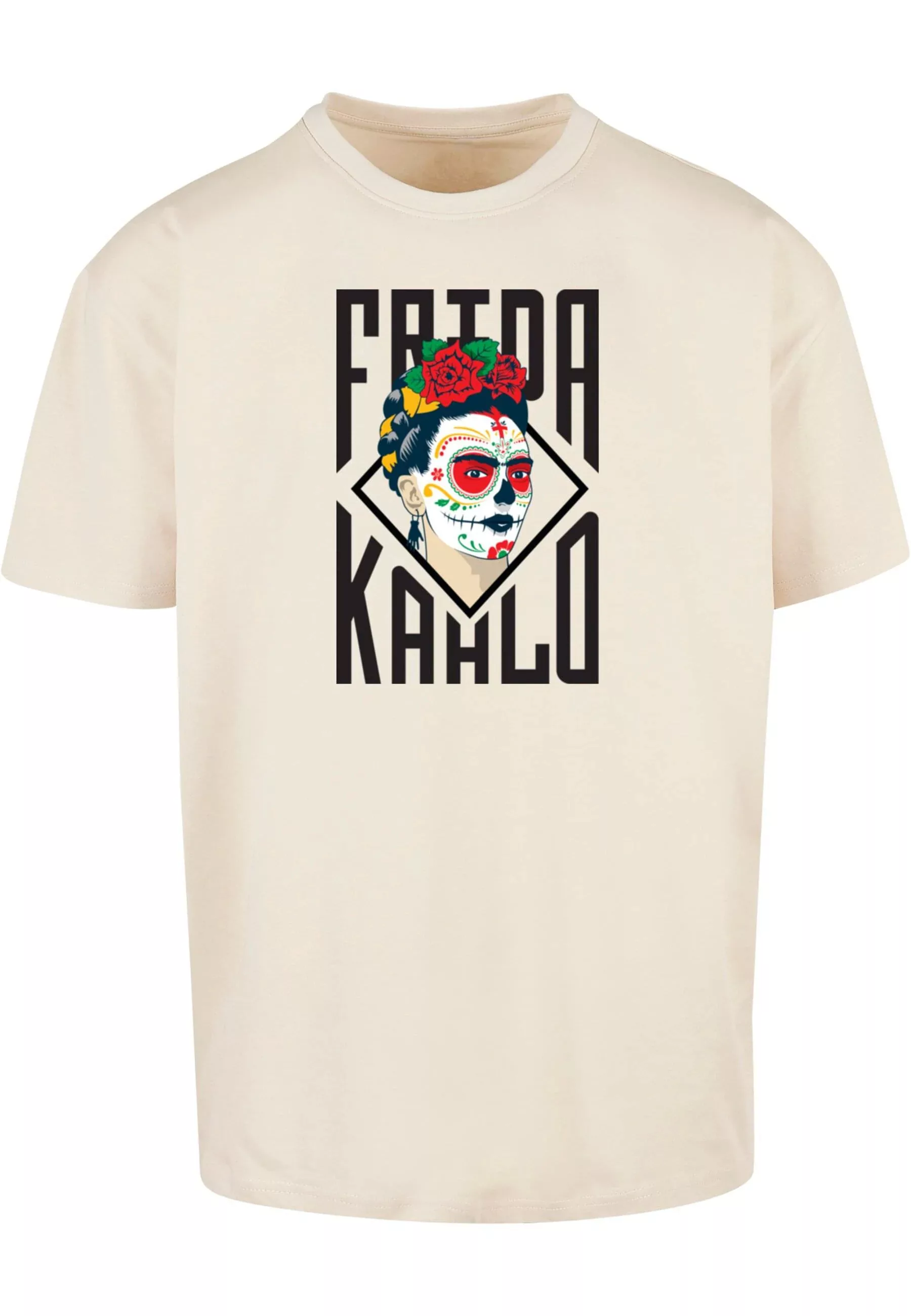 Merchcode T-Shirt "Merchcode Herren Frida Kahlo - Lettering Heavy Oversize günstig online kaufen