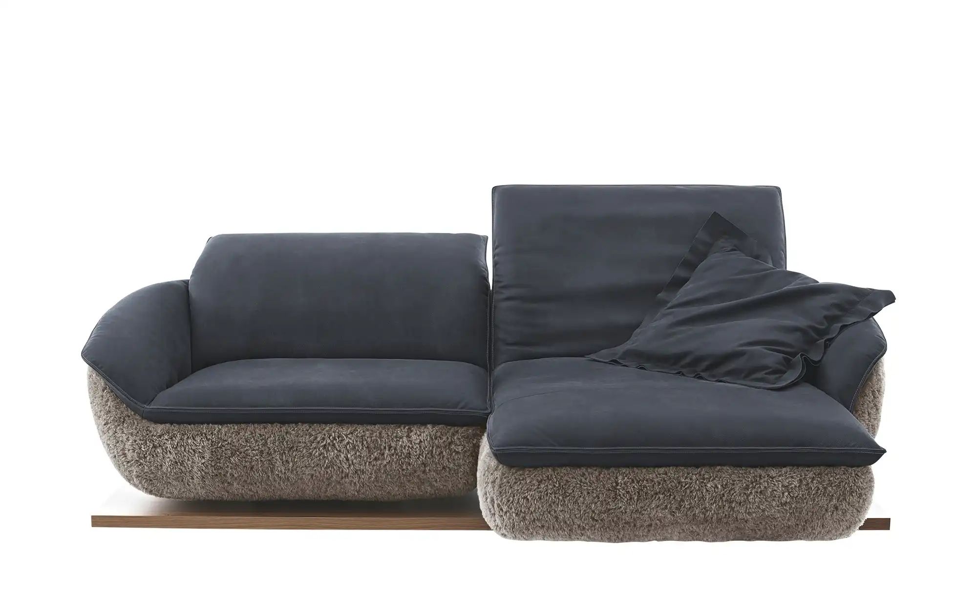 KOINOR Ecksofa  Mooove ¦ blau ¦ Maße (cm): B: 242 H: 99 T: 153 Polstermöbel günstig online kaufen