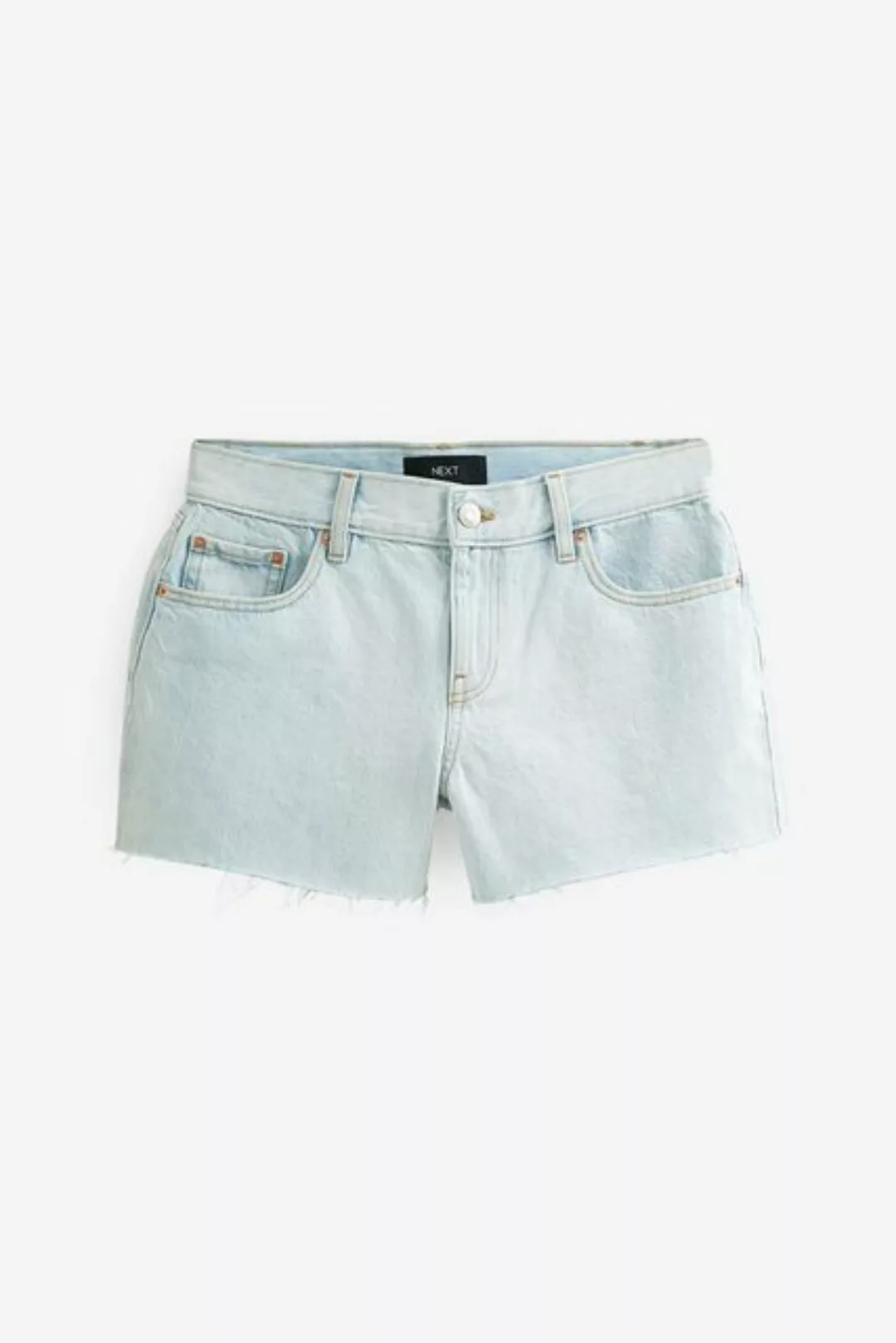 Next Jeansshorts Denim-Shorts mit Fransensaum (1-tlg) günstig online kaufen