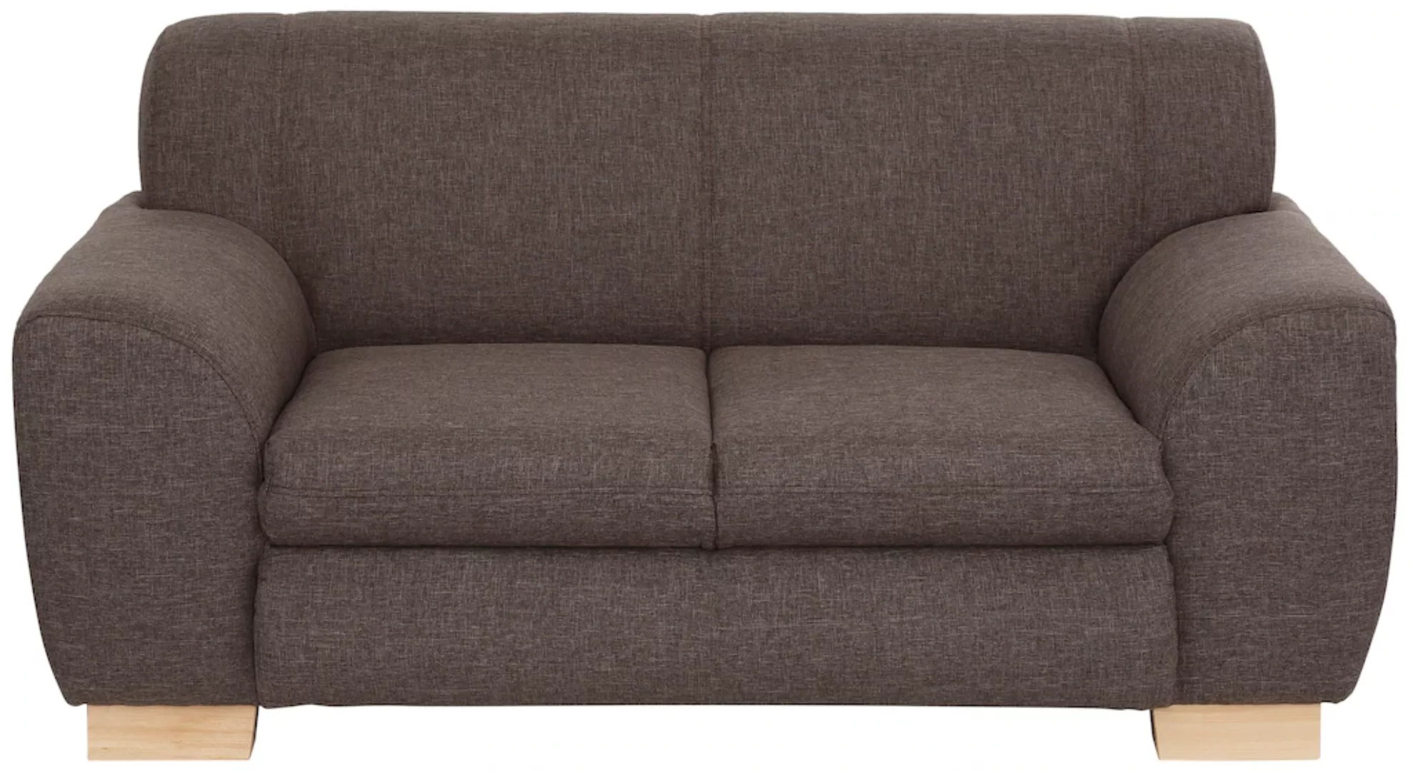 Home affaire Sofa "Nika", wahlweise als 2-oder 3-Sitzer, in 2 Bezugsvariant günstig online kaufen