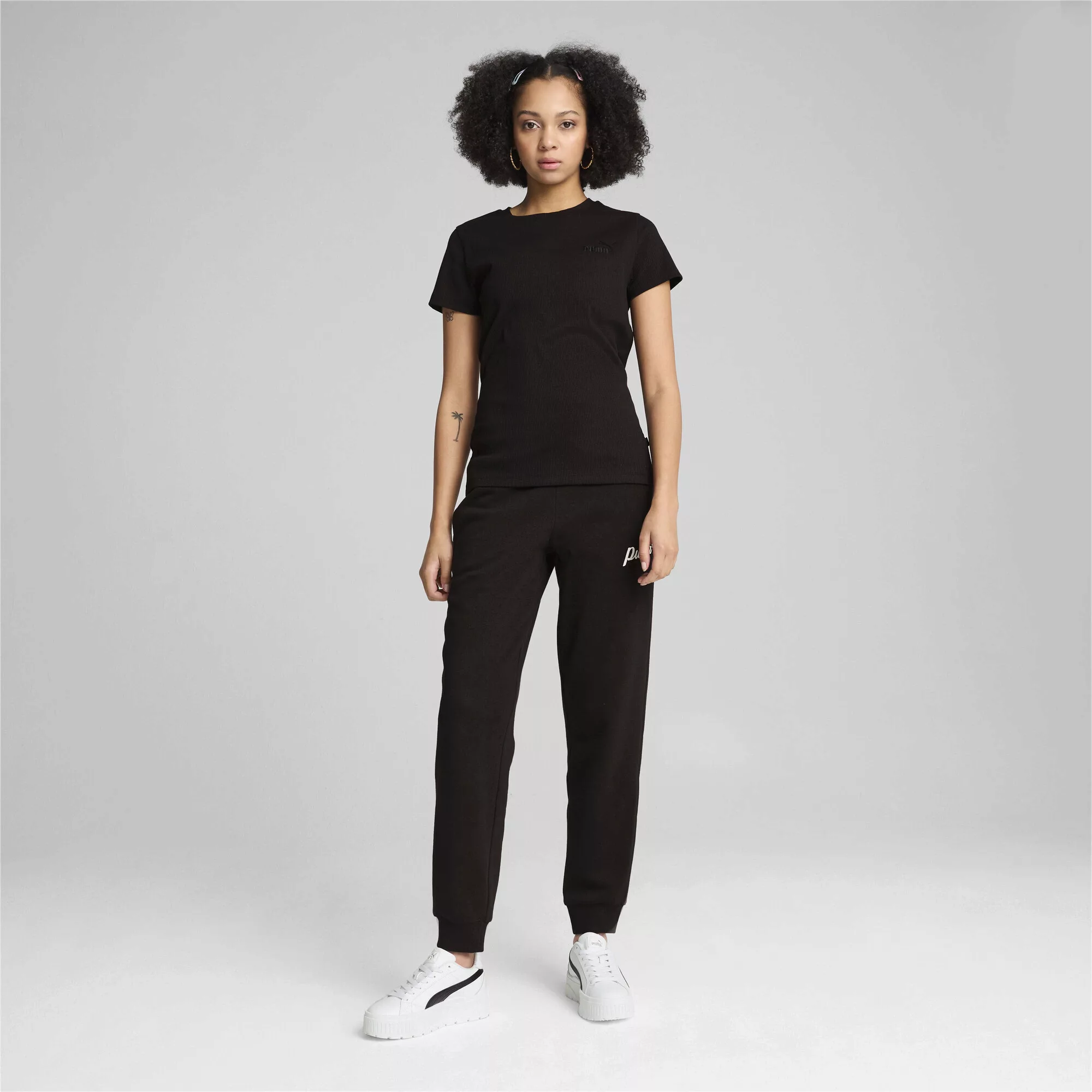 PUMA Sporthose "ESS+ Script Hose Damen" günstig online kaufen