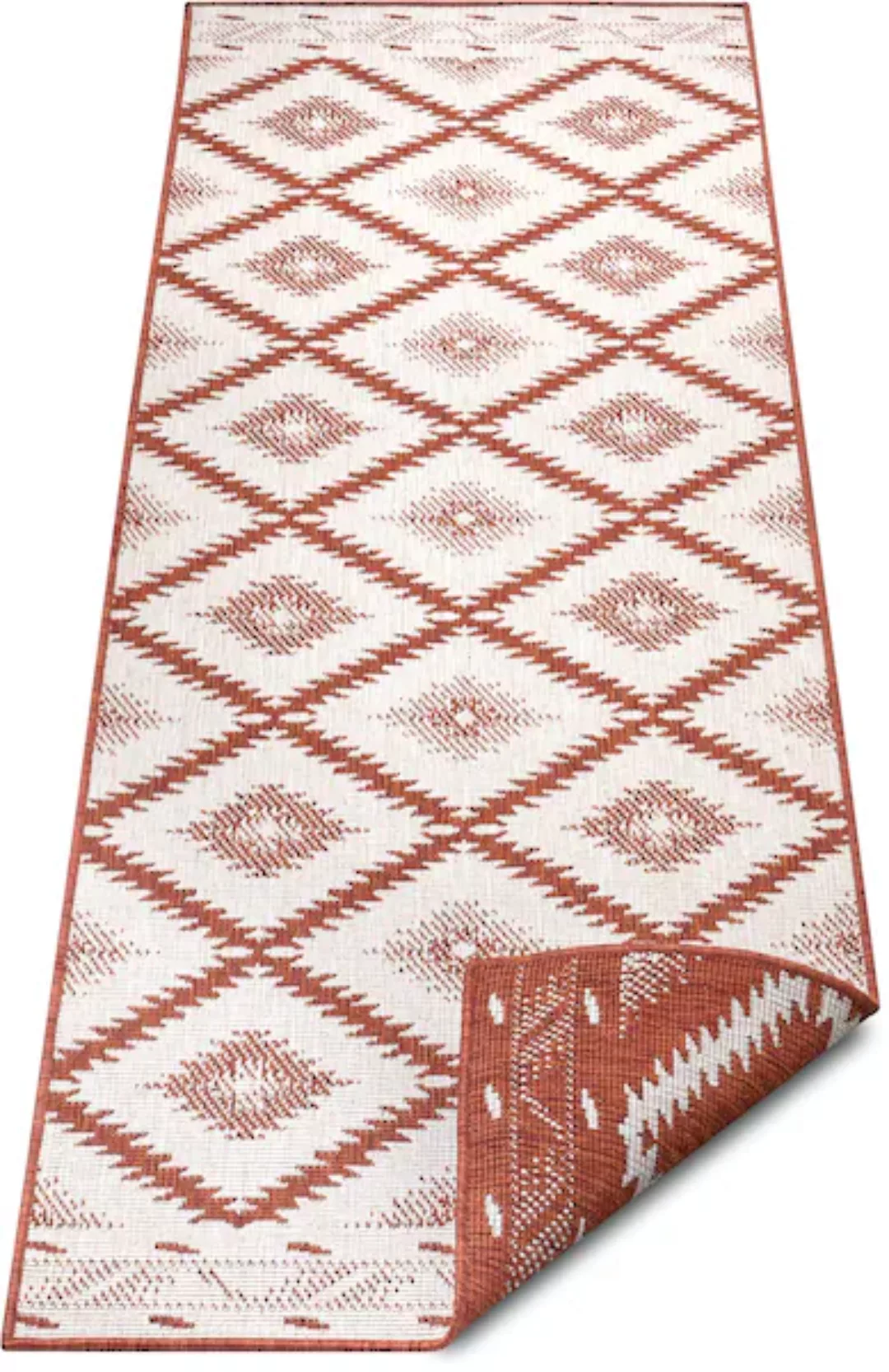 NORTHRUGS Teppich »Malibu«, rechteckig, In-& Outdoor, Wetterfest, Balkon, G günstig online kaufen