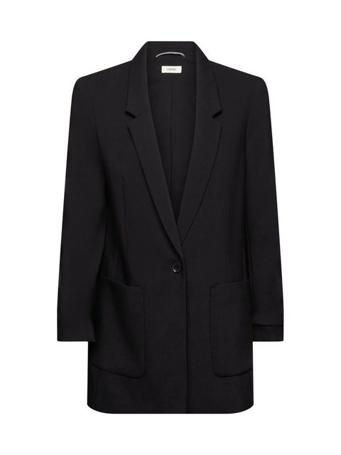 Esprit Longblazer Blazer mit gerafften Ärmeln günstig online kaufen