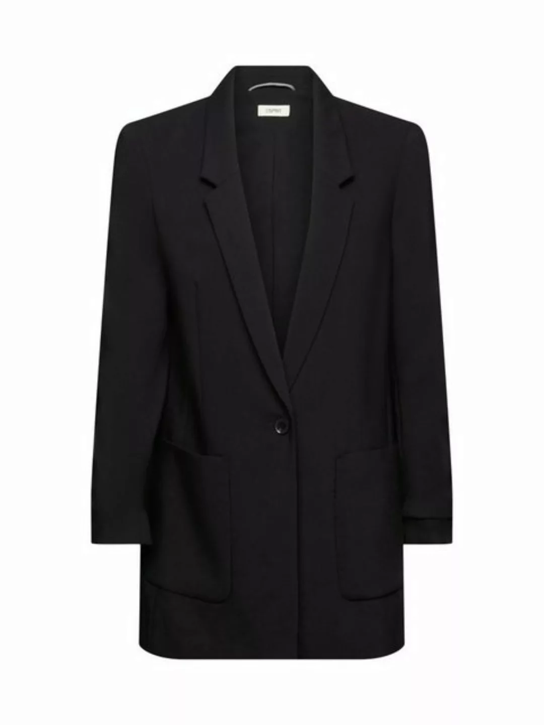 Esprit Longblazer Blazer mit gerafften Ärmeln günstig online kaufen