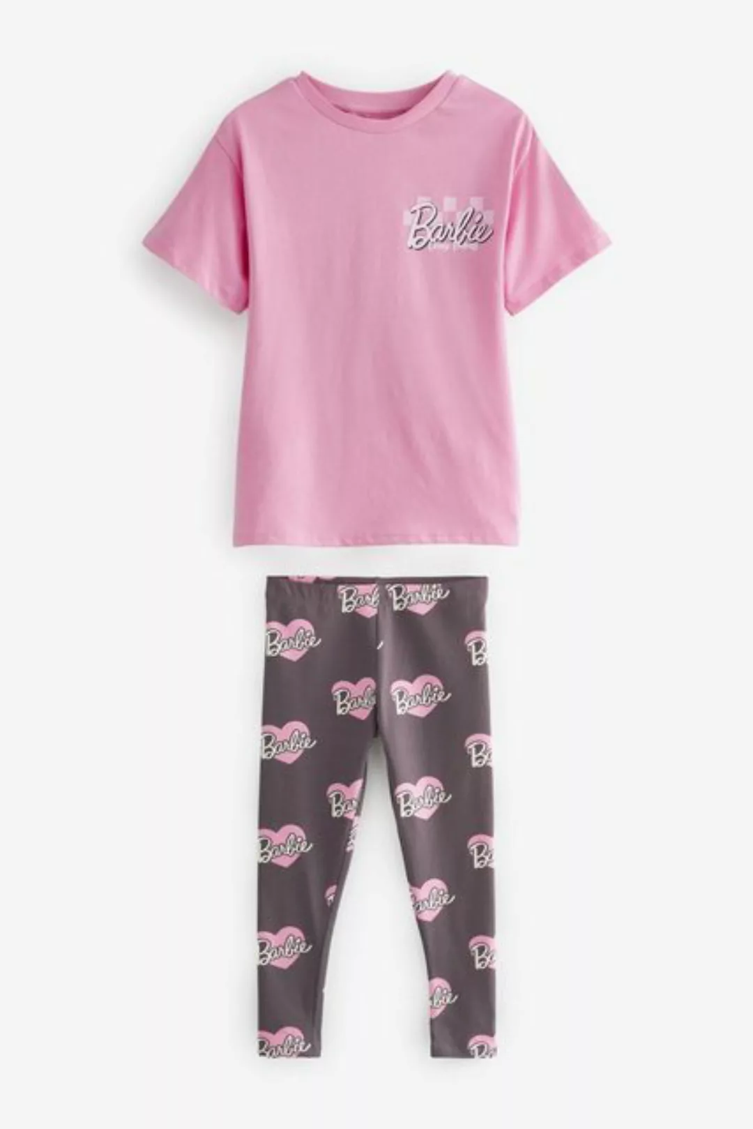 Next Shirt & Leggings Lizenziertes Barbie T-Shirt und Leggings im Set (2-tl günstig online kaufen