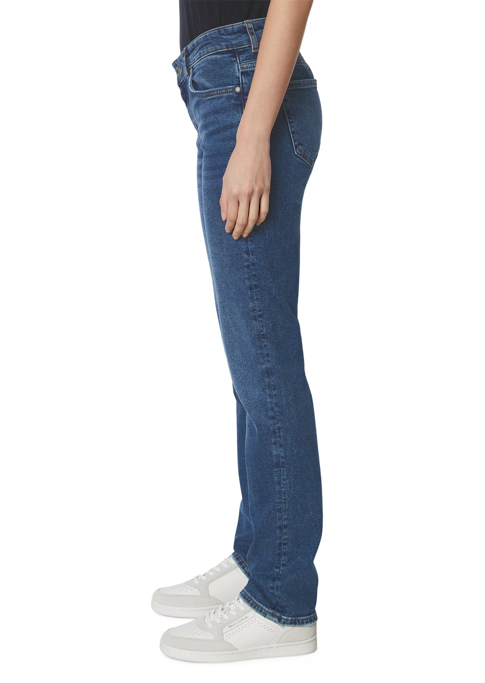 Marc OPolo Straight-Jeans "aus Bio-Baumwolle-Mix" günstig online kaufen