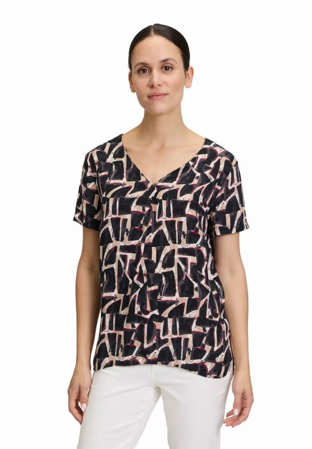 Betty&Co Schlupfbluse Betty & Co Schlupfbluse mit Print günstig online kaufen