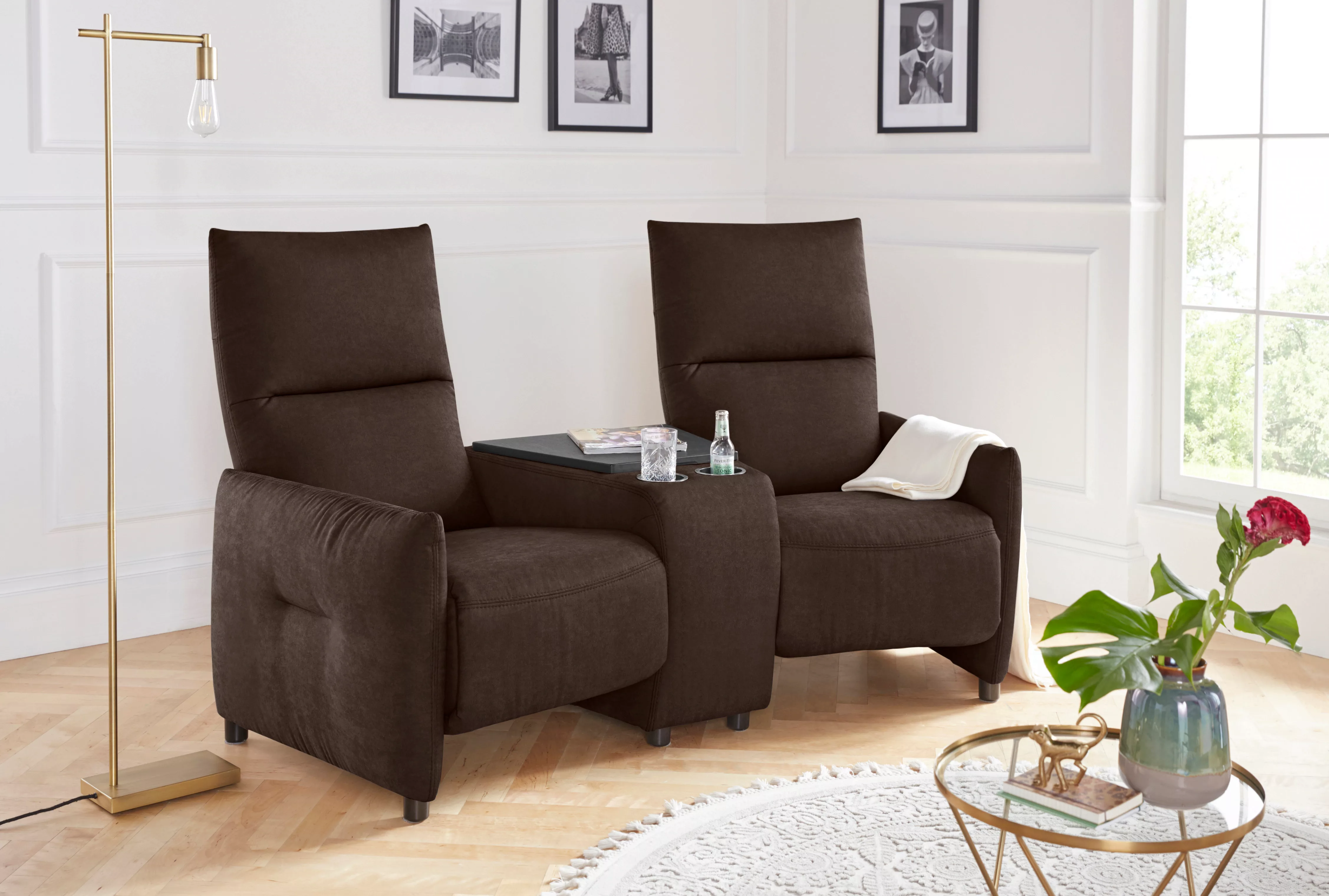 exxpo - sofa fashion 2-Sitzer "Exxpo Fado", Inklusive Relaxfunktion und wah günstig online kaufen