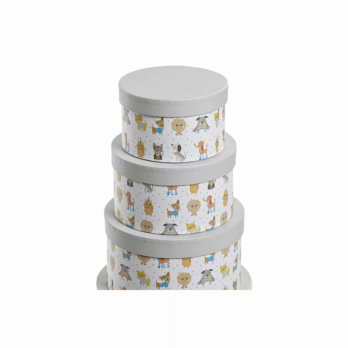 Mehrzweckbox Dkd Home Decor Weiß Für Kinder Bunt Blomster Pappe (37,5 X 37, günstig online kaufen
