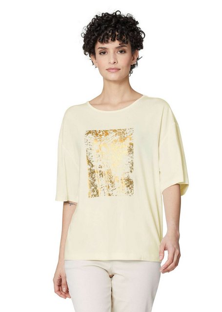 MADELEINE Kurzarmshirt Oversized-Shirt mit exklusivem Glanz-Print günstig online kaufen