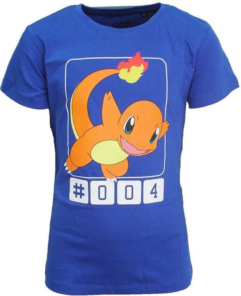 POKÉMON T-Shirt Pokemon Charmander T-Shirt Blau günstig online kaufen