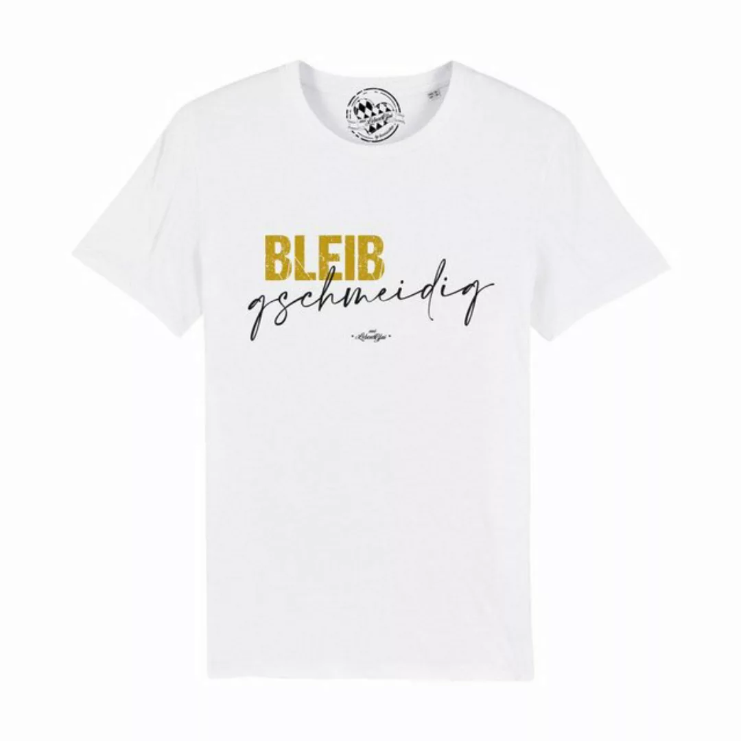 Bavariashop T-Shirt Herren T-Shirt "Bleib gschmeidig günstig online kaufen