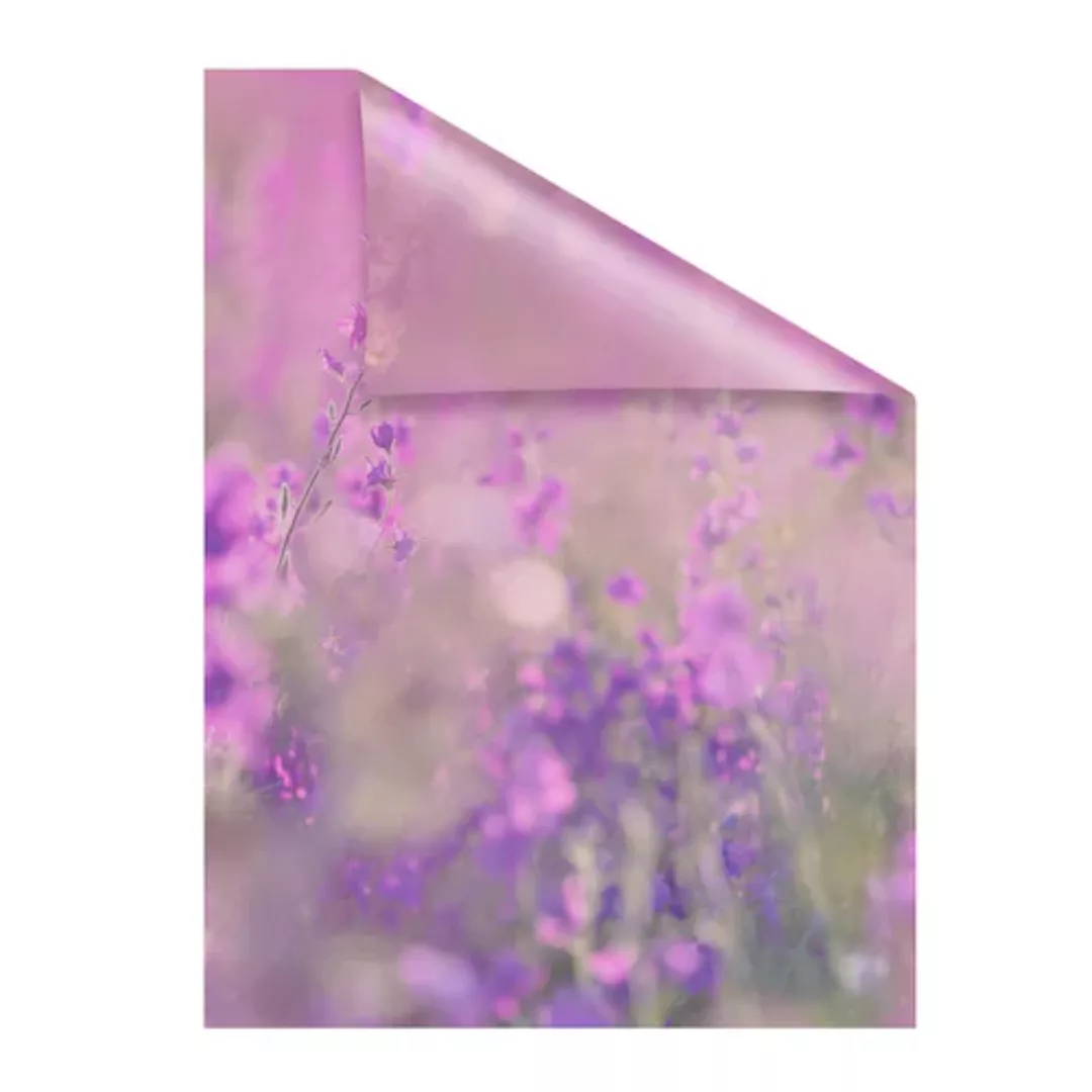 LICHTBLICK ORIGINAL Fensterfolie "Blumenwiese", 1 St., blickdicht, struktur günstig online kaufen