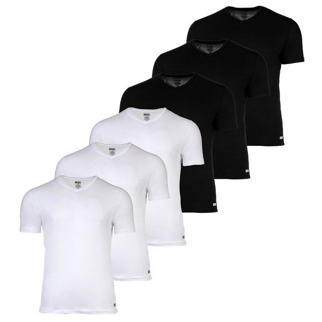 Diesel T-Shirt Herren T-Shirt, 6er Pack - MICHAEL, Unterhemd, (Packung, 6er günstig online kaufen