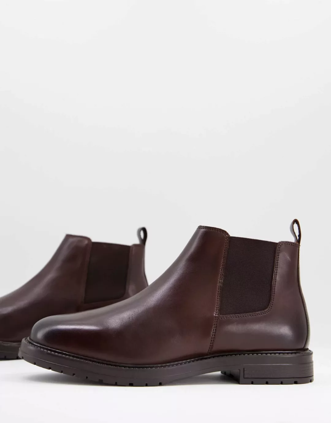 River Island – Braune Chelsea-Stiefel günstig online kaufen