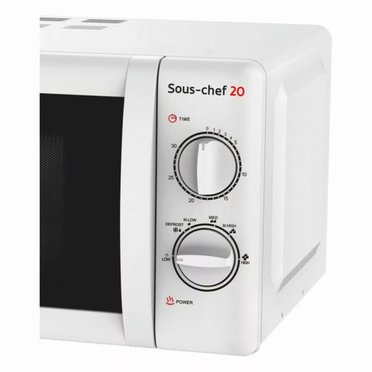 Mikrowelle Haeger Sous-chef 20 20 L Weiß 700 W (20 L) 700w günstig online kaufen