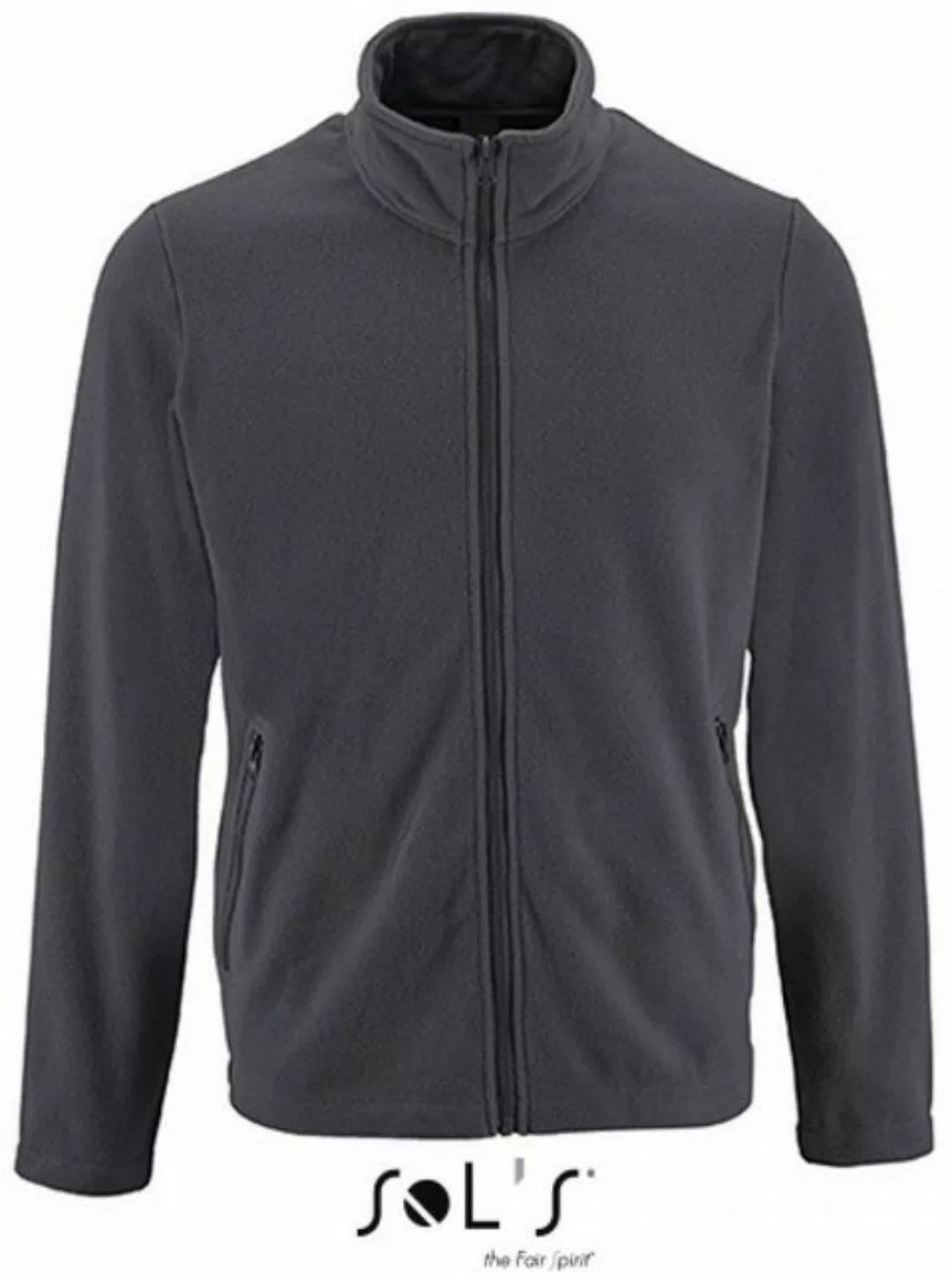 SOLS Fleecejacke Herren Plain Fleece Jacket Norman günstig online kaufen