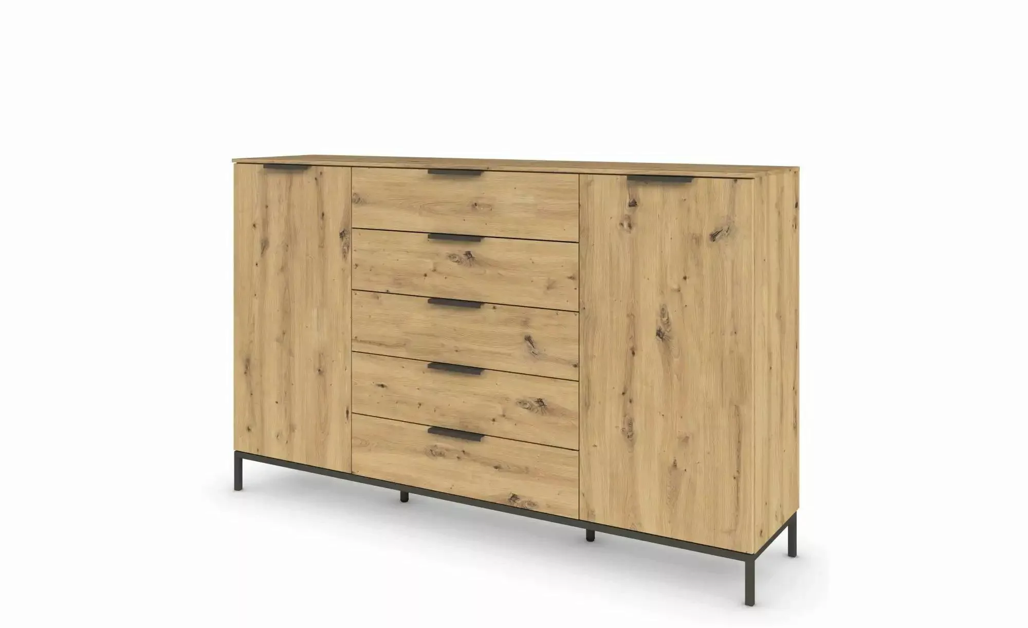 Highboard ¦ holzfarben ¦ Maße (cm): B: 180 H: 111 Kommoden & Sideboards > H günstig online kaufen