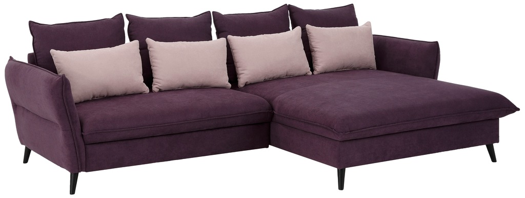 Home affaire Ecksofa »Tirano, moderne Optik, komfortabel, Breite 274cm,L-Fo günstig online kaufen