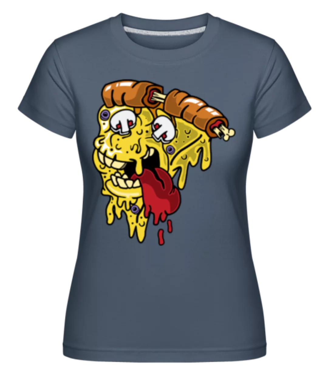 Pizza Monster · Shirtinator Frauen T-Shirt günstig online kaufen
