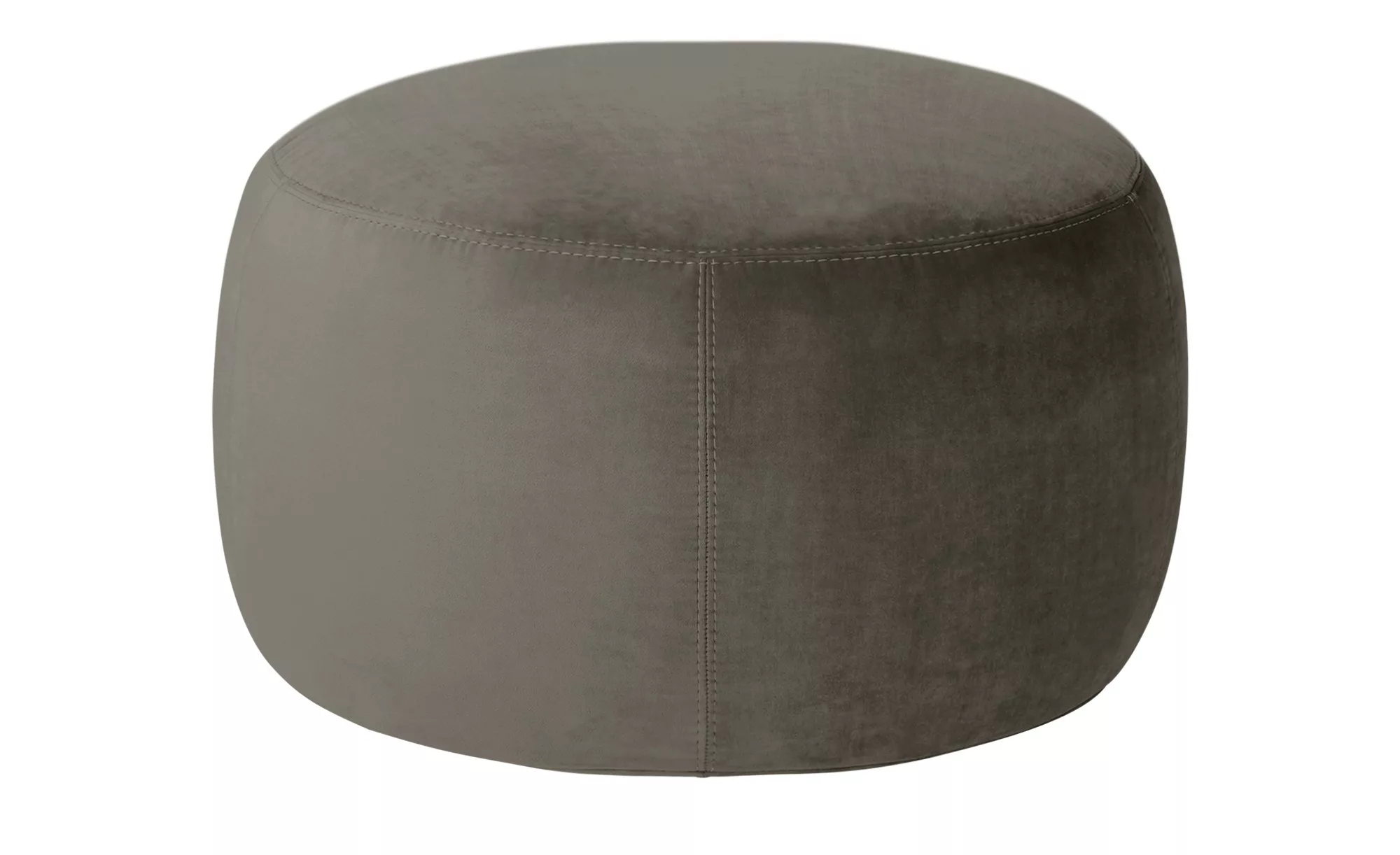 pop Samt Hocker  Amadi - braun - 40 cm - Polstermöbel > Hocker - Möbel Kraf günstig online kaufen