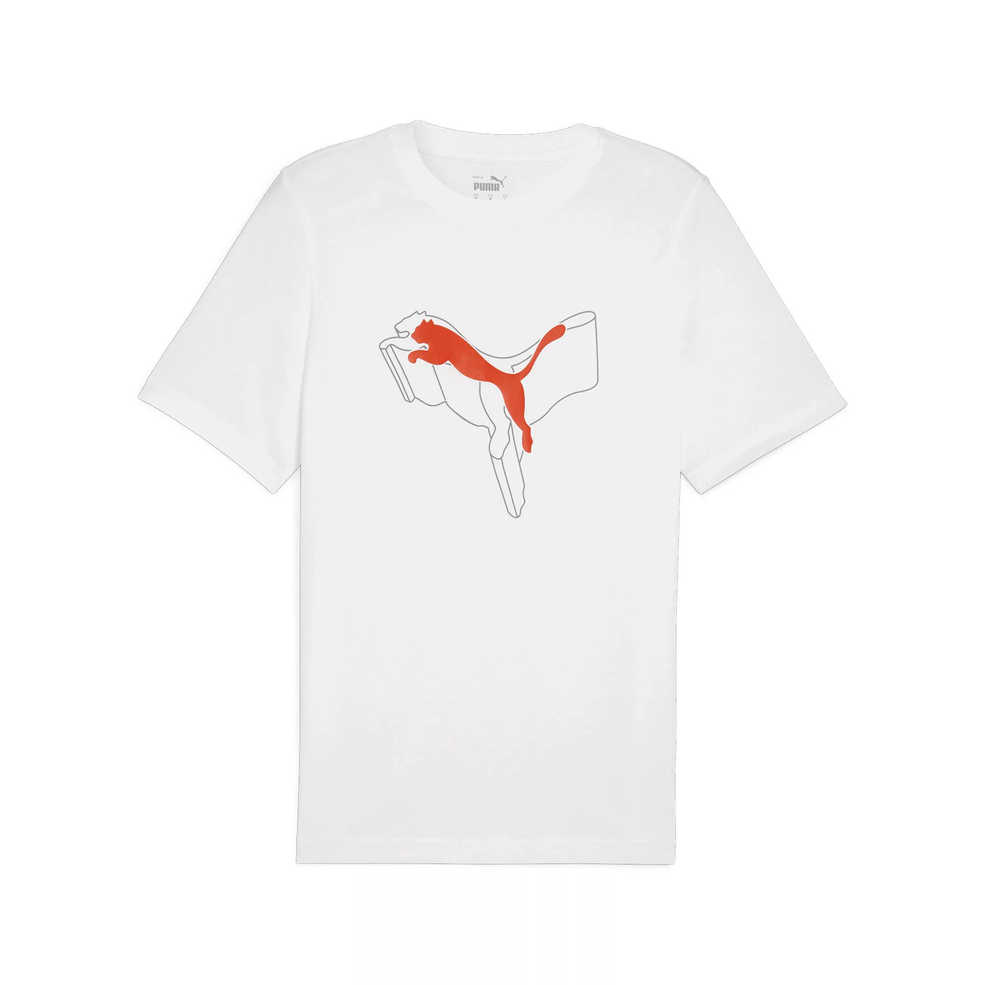 PUMA T-Shirt "ESS+ LOGO LAB Cat T-Shirt Herren" günstig online kaufen