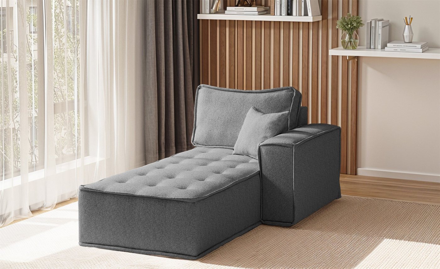 Fun Möbel Sofa Modulares Sofa SANDE Individuell konfigurieren, Einzelne Mod günstig online kaufen