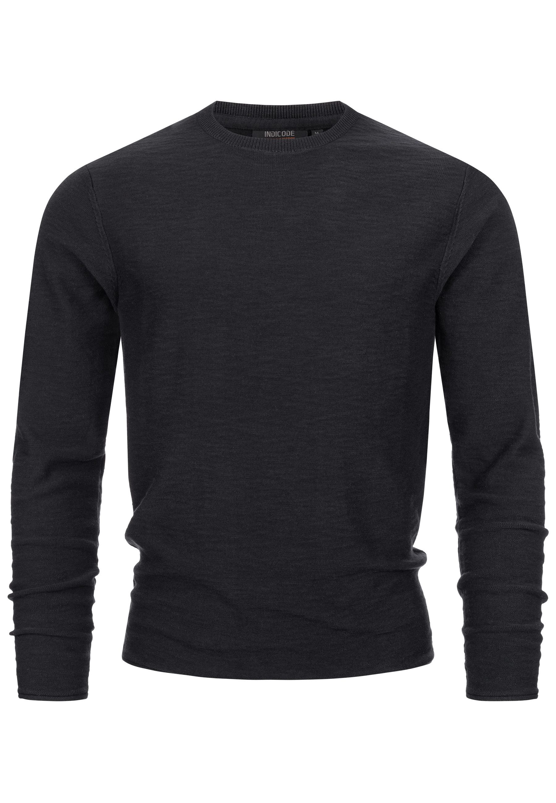 Indicode Strickpullover INMacedonio Langarmshirt mit klassischem günstig online kaufen