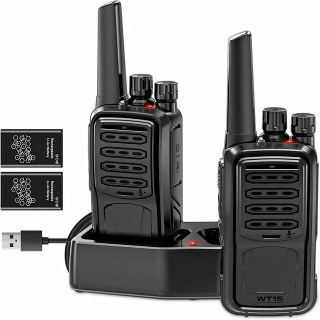 OYLCDI Walkie Talkie Walkie-Talkie, Lizenzfrei 16 Kanäle, (Wiederauflabar, günstig online kaufen