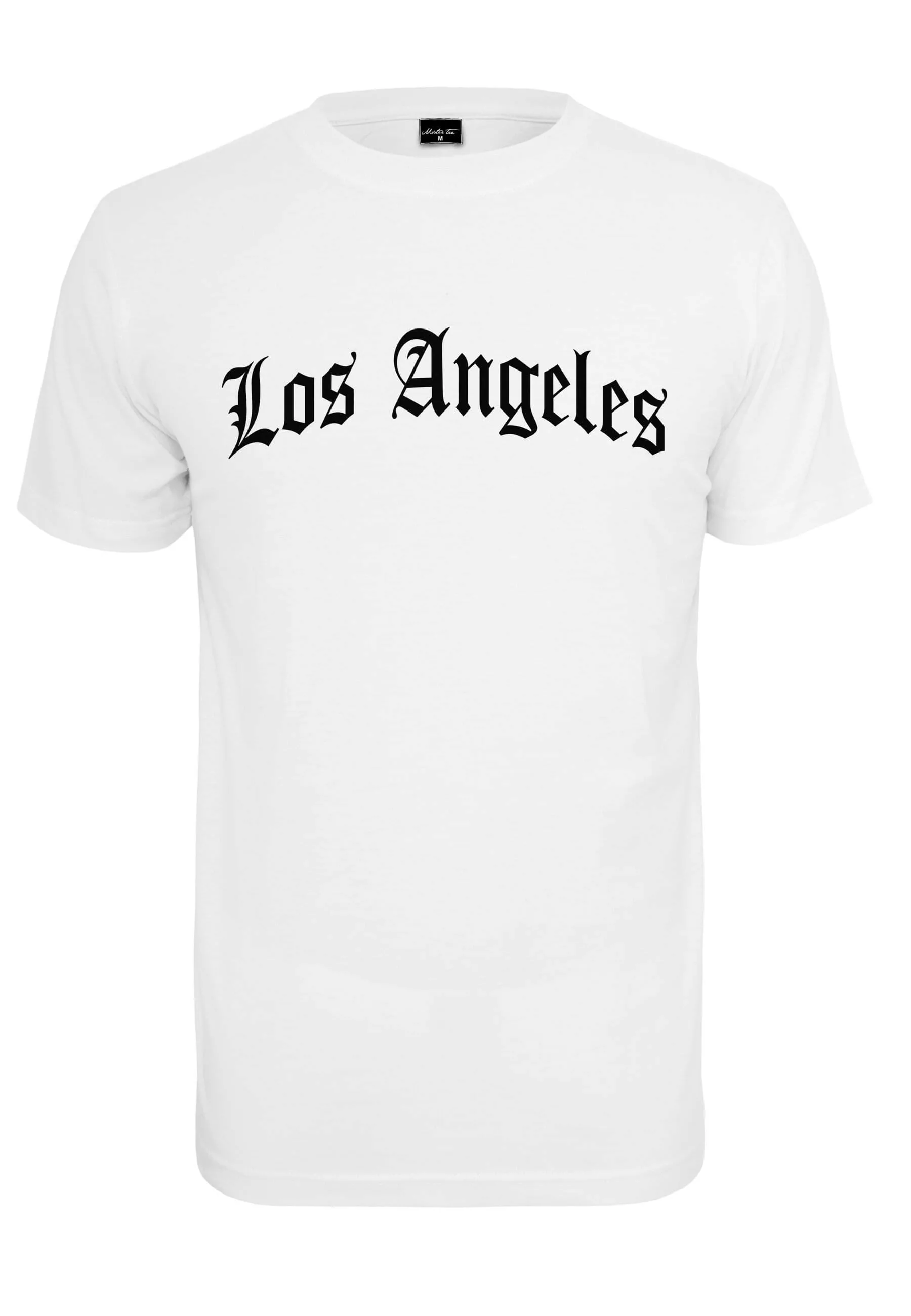 MisterTee Kurzarmshirt "MisterTee Herren Los Angeles Wording Tee" günstig online kaufen