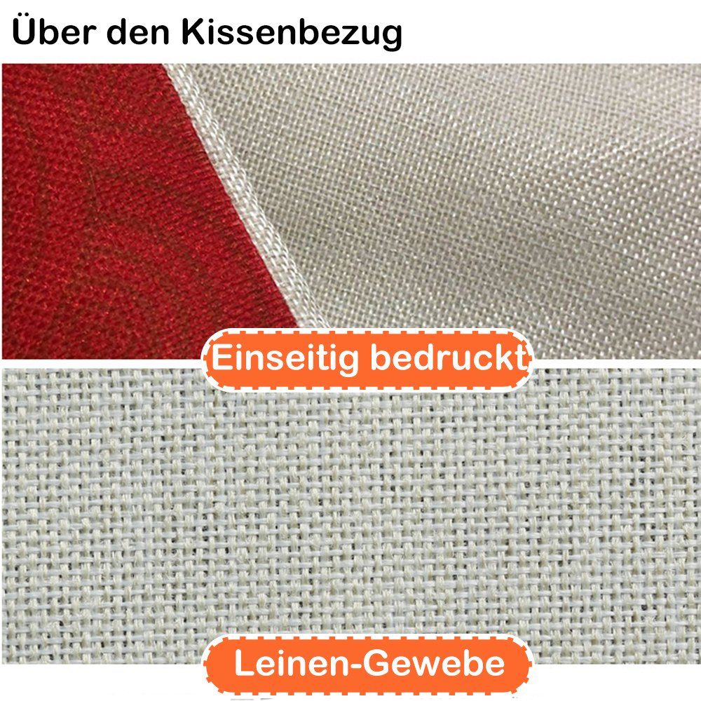 BTTO Kissenhüllen Halloween Kissenbezug 45X45cm, Quadratisch günstig online kaufen