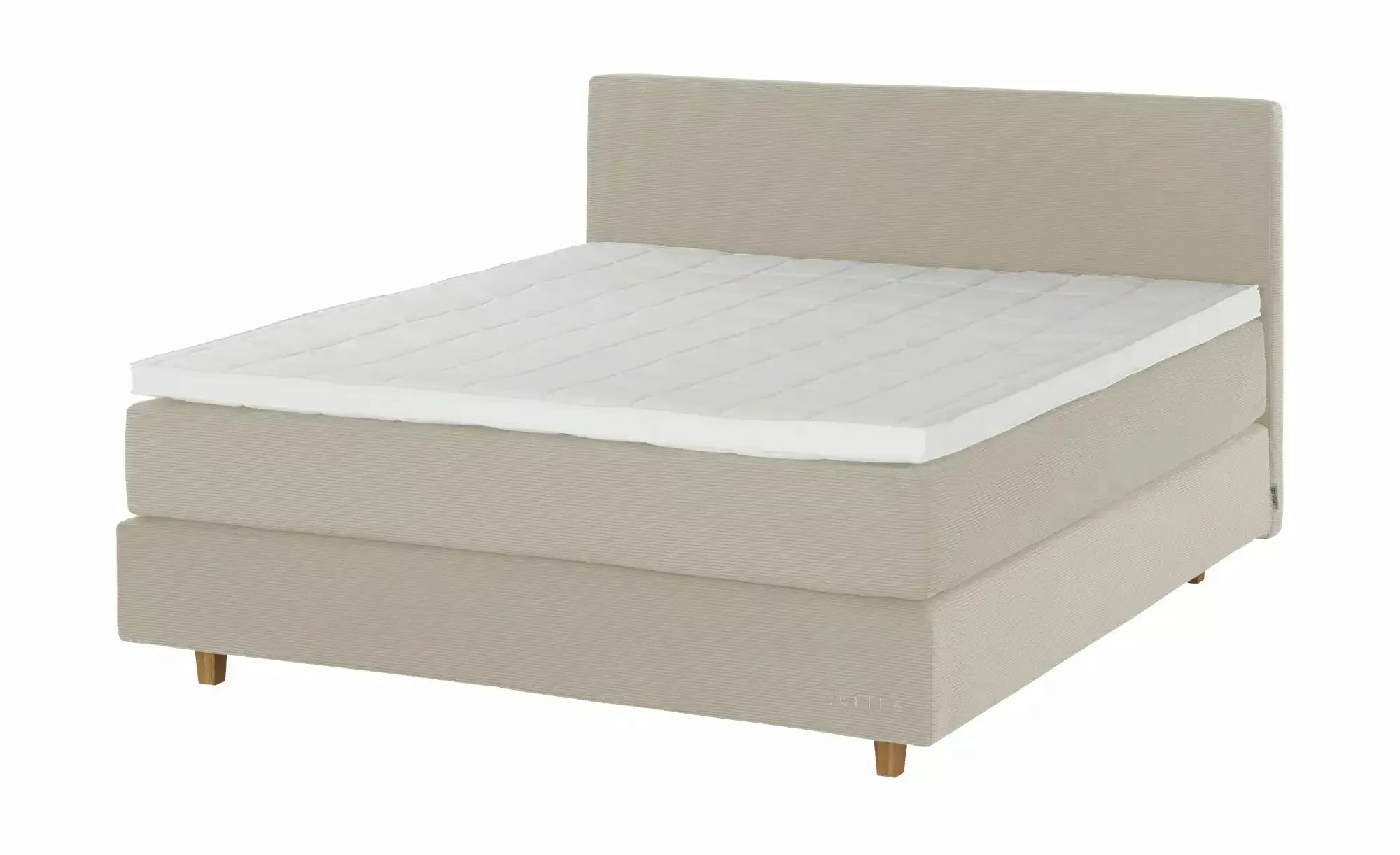 Jette Home Boxspringbett  Jette Flex ¦ beige ¦ Maße (cm): B: 205 H: 120,5 B günstig online kaufen