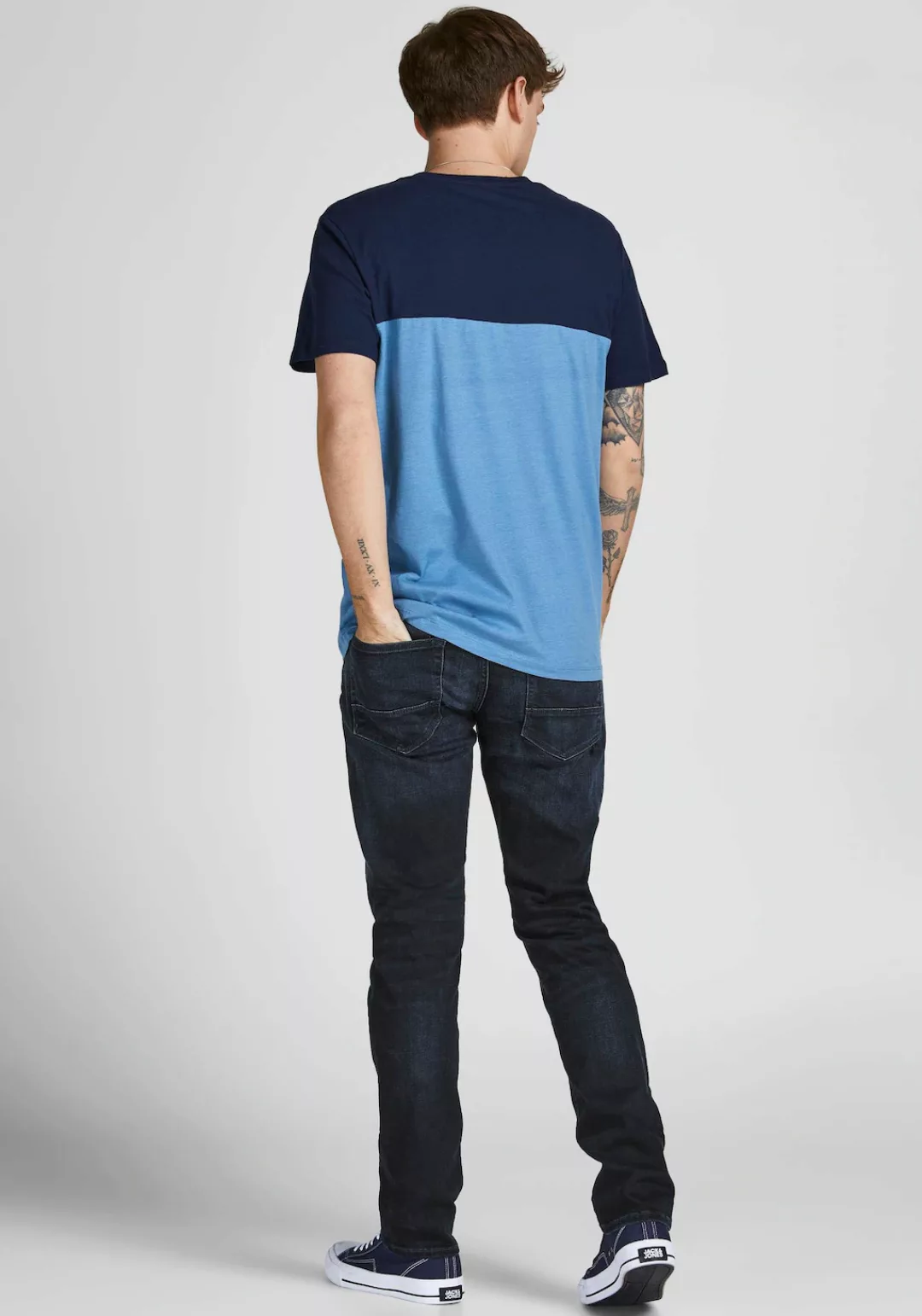 Jack & Jones Slim-fit-Jeans "JJIGLENN JJFOX AGI 304 50SPS NOOS" günstig online kaufen