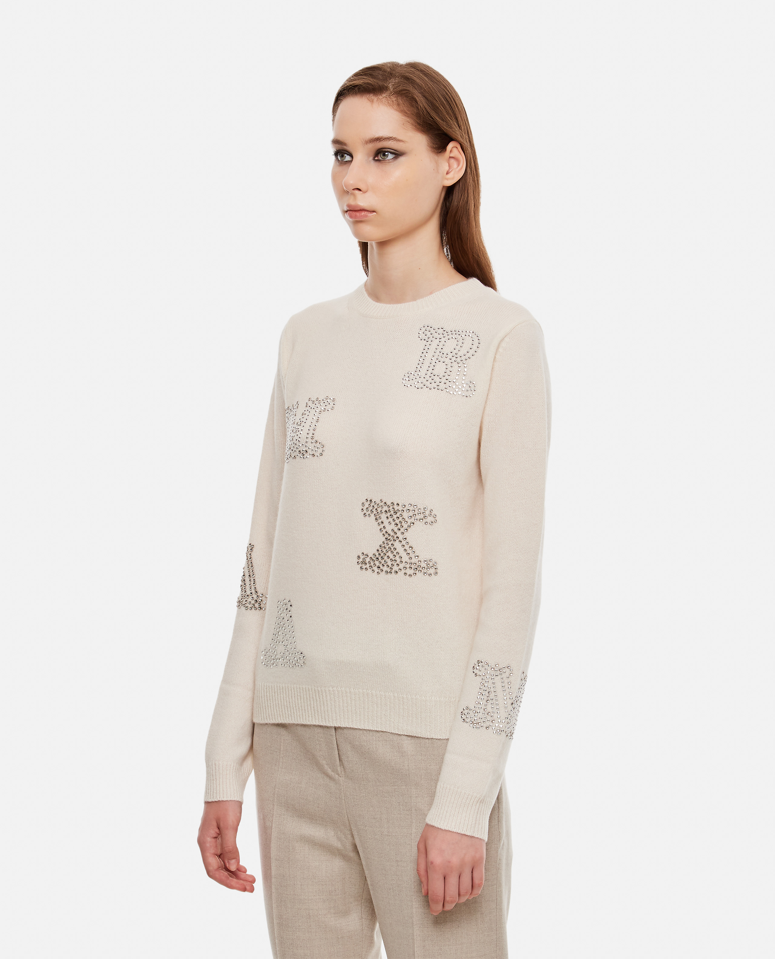 MIA EMBELLISHED CASHMERE SWEATER günstig online kaufen