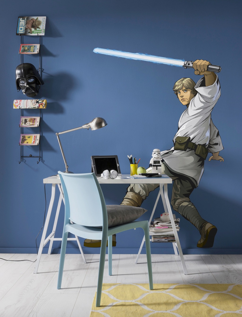 Disney Wandtattoo Star Wars Luke Skywalker Xxl Grau 127 x 200 cm 612425 günstig online kaufen