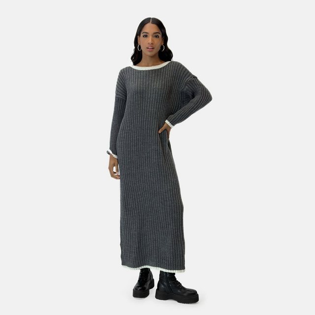 Elara Strickkleid Elara Damen Langes Strickkleid (1-tlg) günstig online kaufen