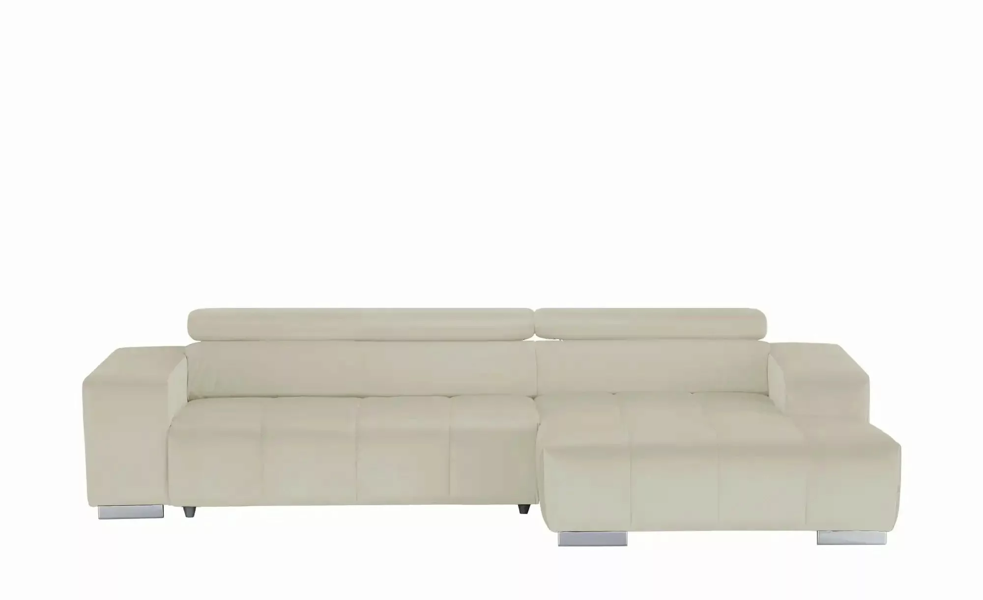 uno Ecksofa mit Kopfteilverstellung Origo ¦ beige ¦ Maße (cm): B: 307 H: 73 günstig online kaufen